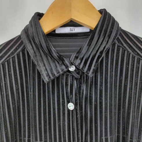 スライ SLY VELVET STRIPE JUMPSUIT レディース 1