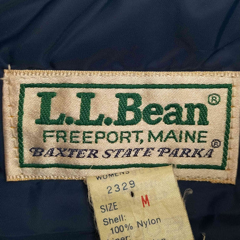 エルエルビーン L.L.Bean 70-80s USA製 BAXTER STATE PARKA バクス ターステート パーカ メンズ import:M