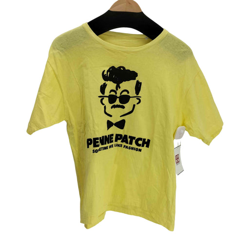 80S シングルステッチ プリントクルーネックTシャツ メンズ import:M