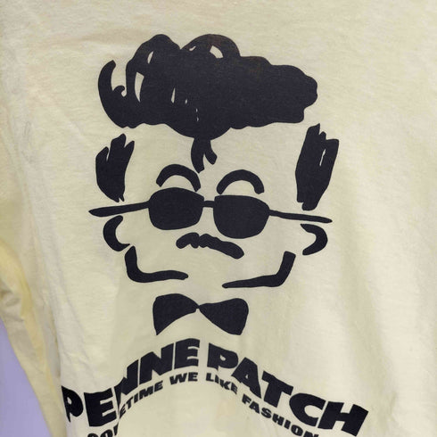 80S シングルステッチ プリントクルーネックTシャツ メンズ import:M