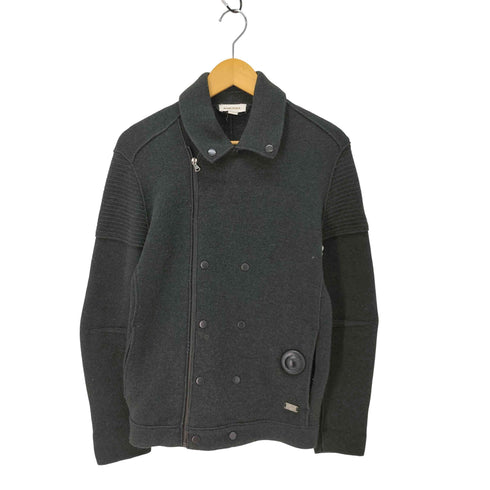 ディーゼル DIESEL ウール混 ダブルブレスト 立体スリーブ ライダースジャケット メンズ import:S