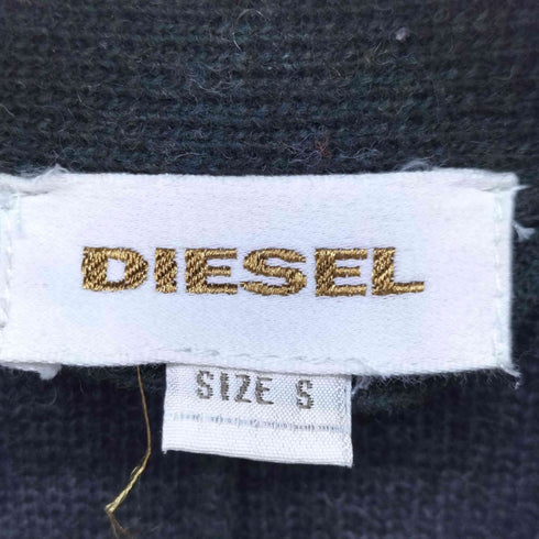 ディーゼル DIESEL ウール混 ダブルブレスト 立体スリーブ ライダースジャケット メンズ import:S