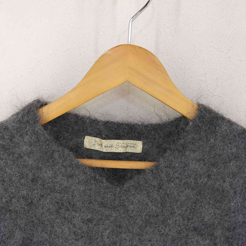 dot and stripes モヘヤ混 Vネックニット レディース FREE