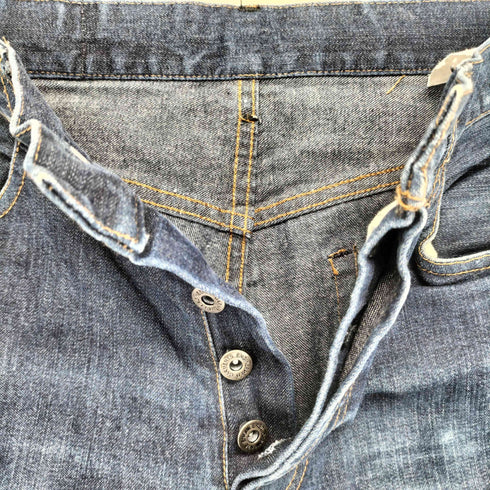 エンジニアードガーメンツ Engineered Garments WORKADAY USA製 ボタンフライ ストレートデニムパンツ メンズ 30