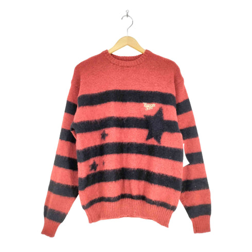 ヤンガーソング Younger Song スターデザインモヘアニット メンズ M