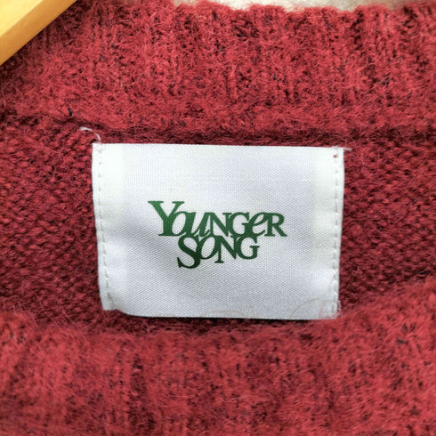ヤンガーソング Younger Song スターデザインモヘアニット メンズ M
