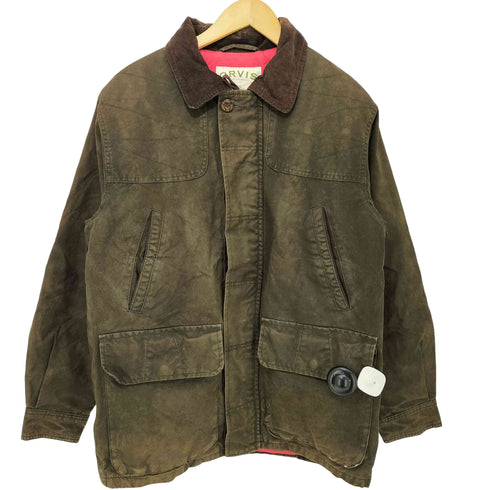 オービス ORVIS 90-2000s オイルド ハンティングジャケット メンズ import:S