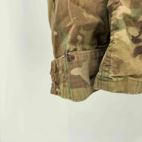 ユーエスアーミー U.S. ARMY 米軍 迷彩 マルチカム OCPカモ ACU コンバットジャケット メンズ MEDIUM - LONG