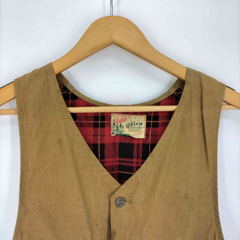 ダックスバック Duxbak 50s Utica ユーティカ ハンティング ベスト メンズ
