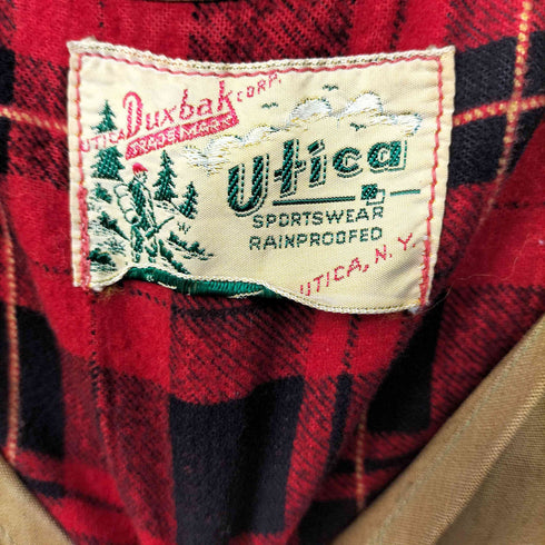 ダックスバック Duxbak 50s Utica ユーティカ ハンティング ベスト メンズ