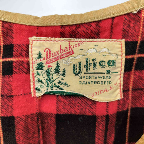ダックスバック Duxbak 50s Utica ユーティカ ハンティング ベスト メンズ
