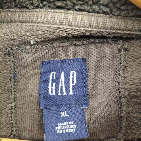 ギャップ Gap 00s OLD スウェット ジップアップ ジャケット メンズ import:XL