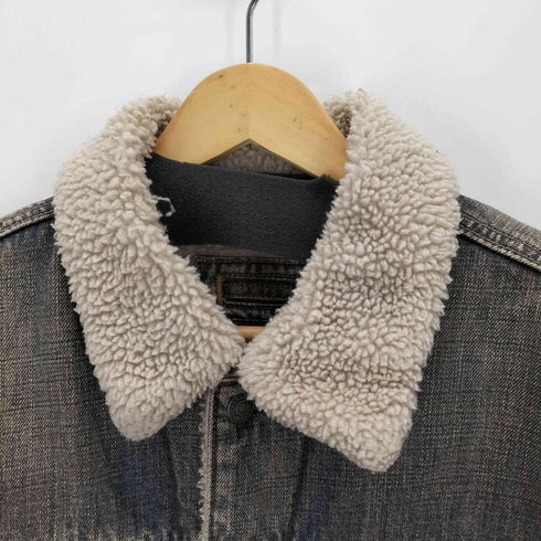 ギャップ Gap 00s old ボアデニムジャケット メンズ import:M