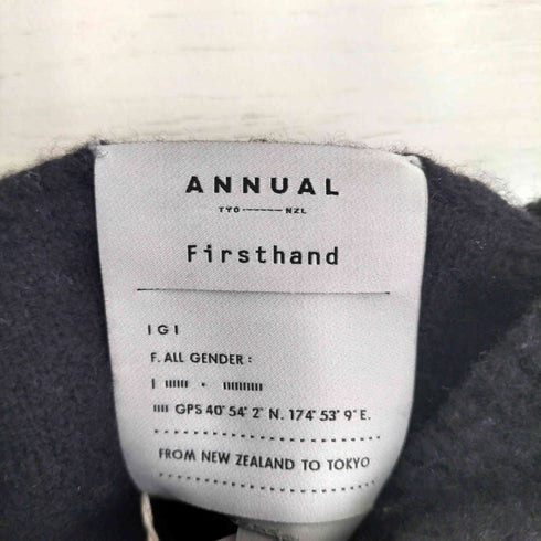 ANNUAL 別注 Argyle short vest レディース FREE