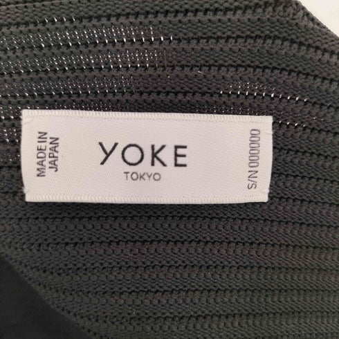 ヨーク YOKE PLEATS BAG プリーツショルダーバッグ メンズ