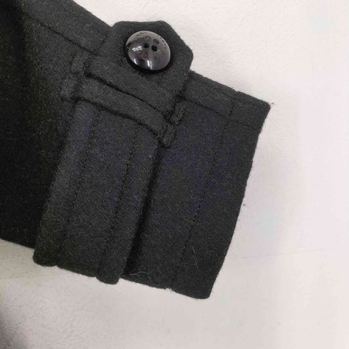バーバリーブルーレーベル BURBERRY BLUE LABEL ノーカラーウールコート レディース JPN:38