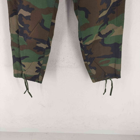 ユーエスアーミー U.S. ARMY ウッドランドカモ BDU カーゴパンツ メンズ SMALL-SHORT