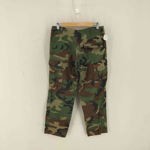 ユーエスアーミー U.S. ARMY ウッドランドカモ BDU カーゴパンツ メンズ MEDIUM-SHORT