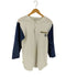 チャンピオン Champion 80S USA製 ヘンリーネック 5分袖 メンズ import:L