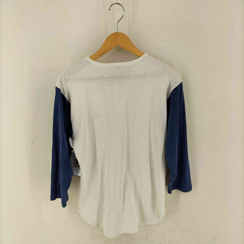 チャンピオン Champion 80S USA製 ヘンリーネック 5分袖 メンズ import:L