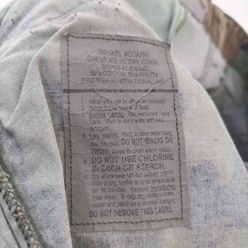 ユーエスアーミー U.S. ARMY ウッドランドカモ BDU カーゴパンツ メンズ MEDIUM-REGULAR