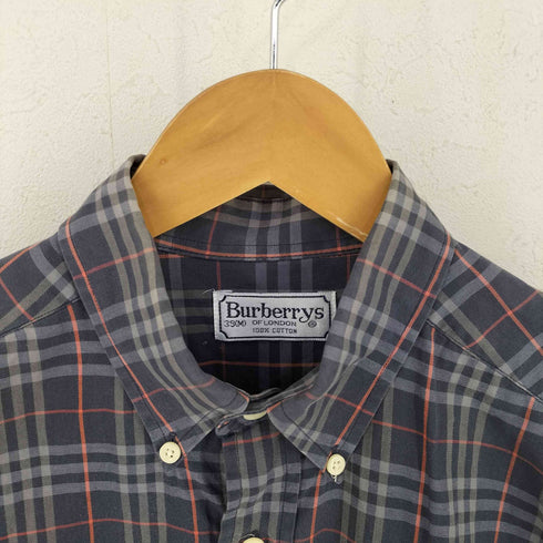 バーバリーズ BURBERRYS 90S チェック ボタンダウンシャツ メンズ M