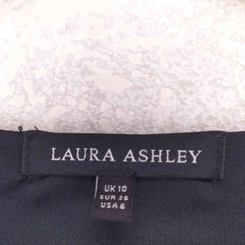ローラアシュレイ LAURA ASHLEY 花柄ドレープワンピース レディース UK10