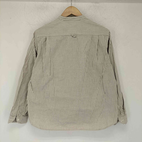 ダントン DANTON 先染コットンビエラ 起毛 バンドカラーシャツ レディース 34