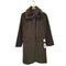 ベルタボーノ BELTA BUONO cashmere カシミヤ混襟ファー比翼ステンカラーコート レディース