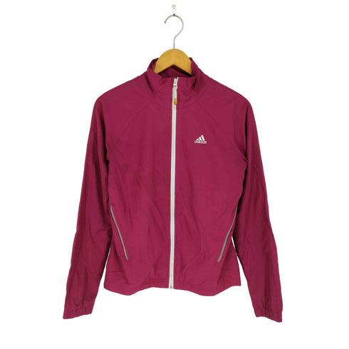 アディダス adidas 裏地メッシュナイロンジャケット レディース M