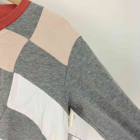 ステラマッカートニー STELLA McCARTNEY パッチワーク スウェット レディース 36