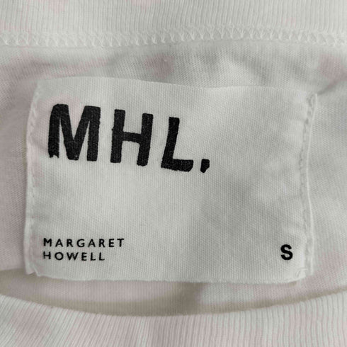 エムエイチエル MHL. PRINTED COTTON JERSEY LOGO T-SHIRT レディース S