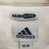アディダス adidas 00s ボーダー柄袖ロゴ刺繍ポロシャツ Y2K レディース M