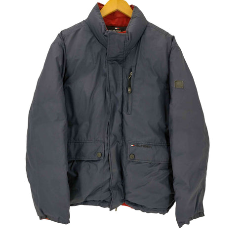 トミーヒルフィガー TOMMY HILFIGER 90-00S パッカブルフード ナイロン リバーシブル ダウン ジャケット メンズ import:M