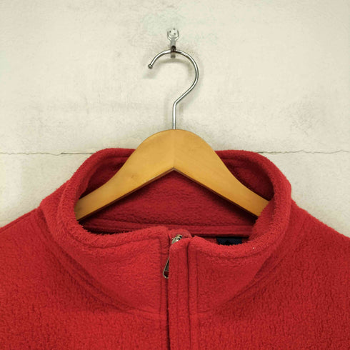 ギャップ Gap 90-00s OLD 袖ワッペンデザインハーフジップフリースジャケット メンズ L