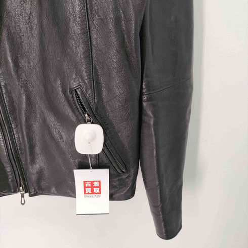 ゴーサンゴーイチプールオム 5351 POUR LES HOMMES Semi Double Riders Jacket やぎ革 ゴートレザー セミダブルライダースジャケット メンズ