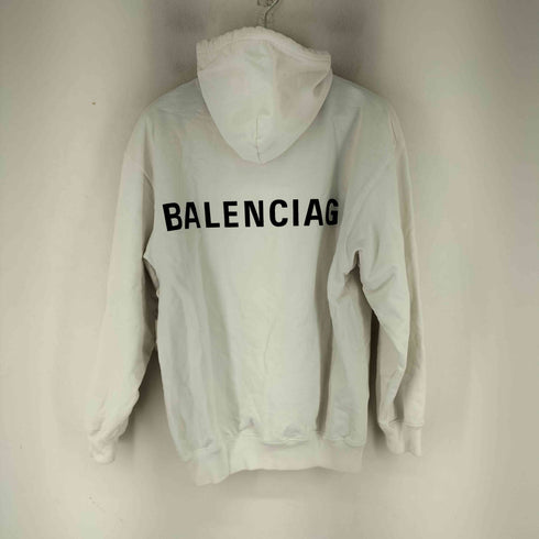 バレンシアガ BALENCIAGA バックロゴ オーバーサイズ プルオーバーパーカ メンズ import:XS