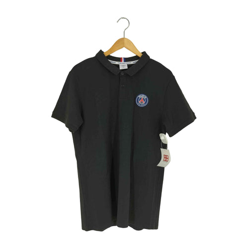 パリサンジェルマン PARIS SAINT GERMAIN エッセンシャル クレスト ポロ 鹿の子 半袖ポロシャツ メンズ import:L