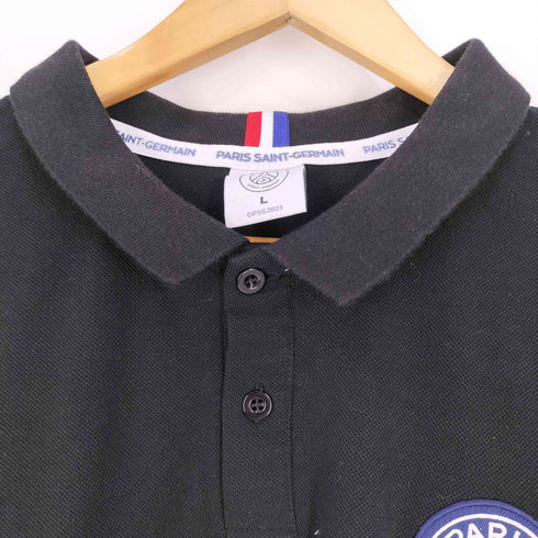 パリサンジェルマン PARIS SAINT GERMAIN エッセンシャル クレスト ポロ 鹿の子 半袖ポロシャツ メンズ import:L