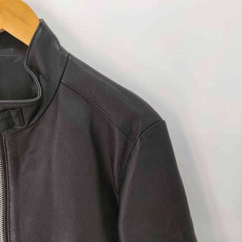 ゴーサンゴーイチプールオム 5351 POUR LES HOMMES 羊革 シープレザー チンスト付 シングル ライダース ジャケット メンズ JPN:46