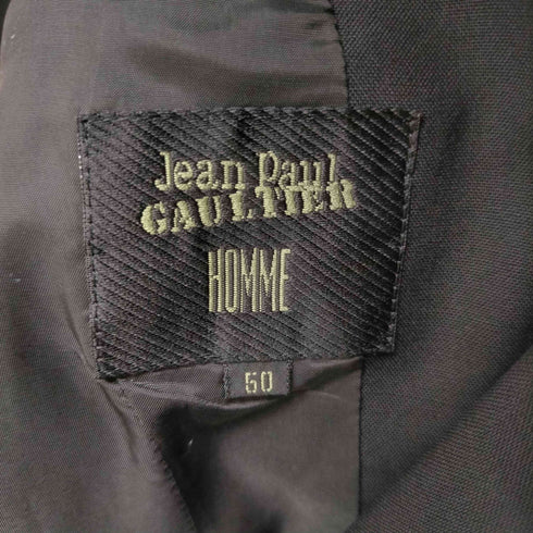 ジャンポールゴルチエオム Jean Paul GAULTIER HOMME 90-00S 4B ウール テーラード ジャケット メンズ EUR:50