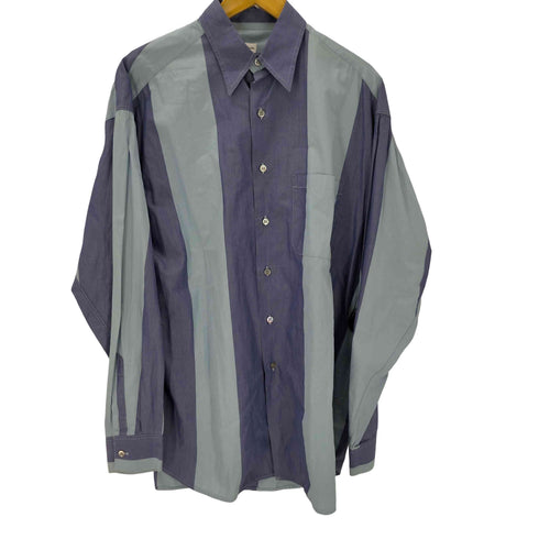 ポールスミス Paul Smith 90S アイルランド製 ストライプ L/S シャツ メンズ 15 1/2
