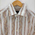 エトロ ETRO ペイズリー柄 総柄 ストライプ L/S シャツ メンズ import:L