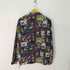 ヒステリックグラマー HYSTERIC GLAMOUR ×ROYAL TRUX 20ss TRUX MIX柄 スタンダード カラー ジャケット 裏地メッシュ メンズ JPN:M