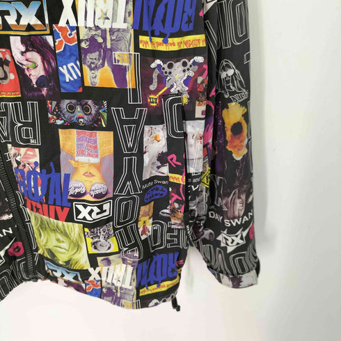 ヒステリックグラマー HYSTERIC GLAMOUR ×ROYAL TRUX 20ss TRUX MIX柄 スタンダード カラー ジャケット 裏地メッシュ メンズ JPN:M