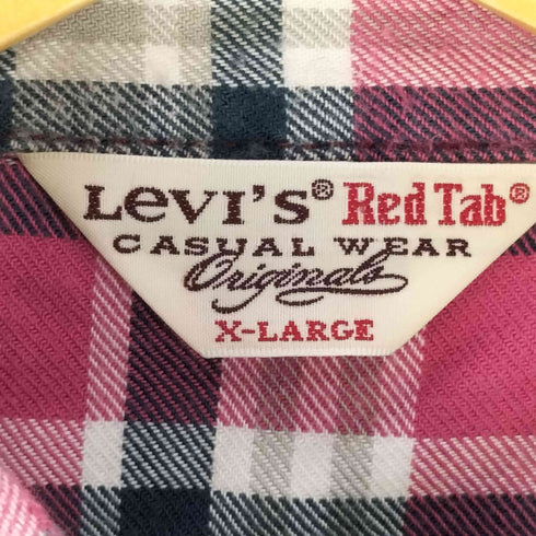 リーバイスレッド Levis RED チェック ネル ウエスタンシャツ メンズ import:XL