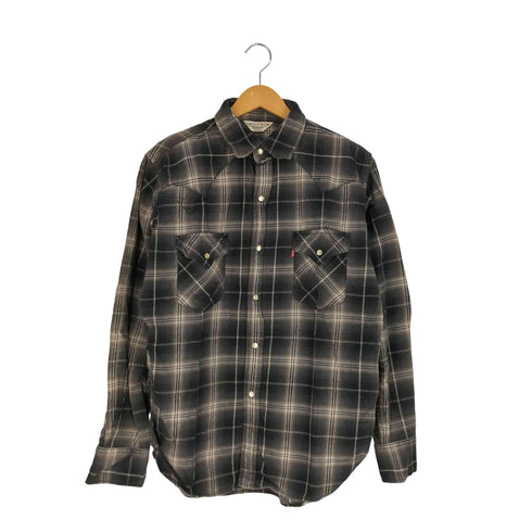リーバイスレッド Levis RED シャドーチェック ネル ウエスタンシャツ オンブレ メンズ import:XL