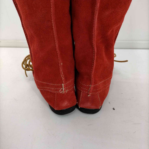 ミネトンカ Minnetonka Front Lace Hardsole Knee High Boot フロント レース ニー ハイブーツ レディース 9
