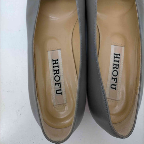 ヒロフ HIROFU バイカラー フラット シューズ バレエ レディース JPN:23