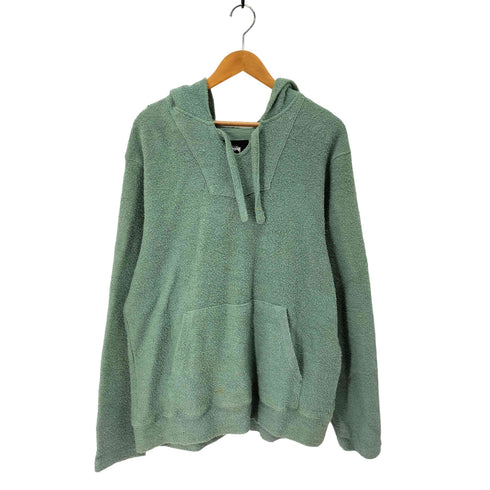 ステューシー Stussy 18SS Baja Poncho Hoodie シャドーマン パイル地 メキシカン パーカー メキパ メンズ import:L
